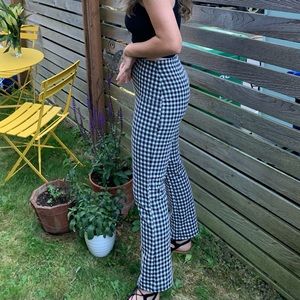 Urban Outfitters Checkered Flare pants